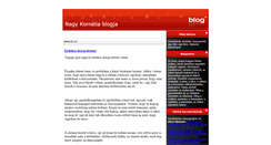 Desktop Screenshot of nagykornelia.blog.storyonline.hu